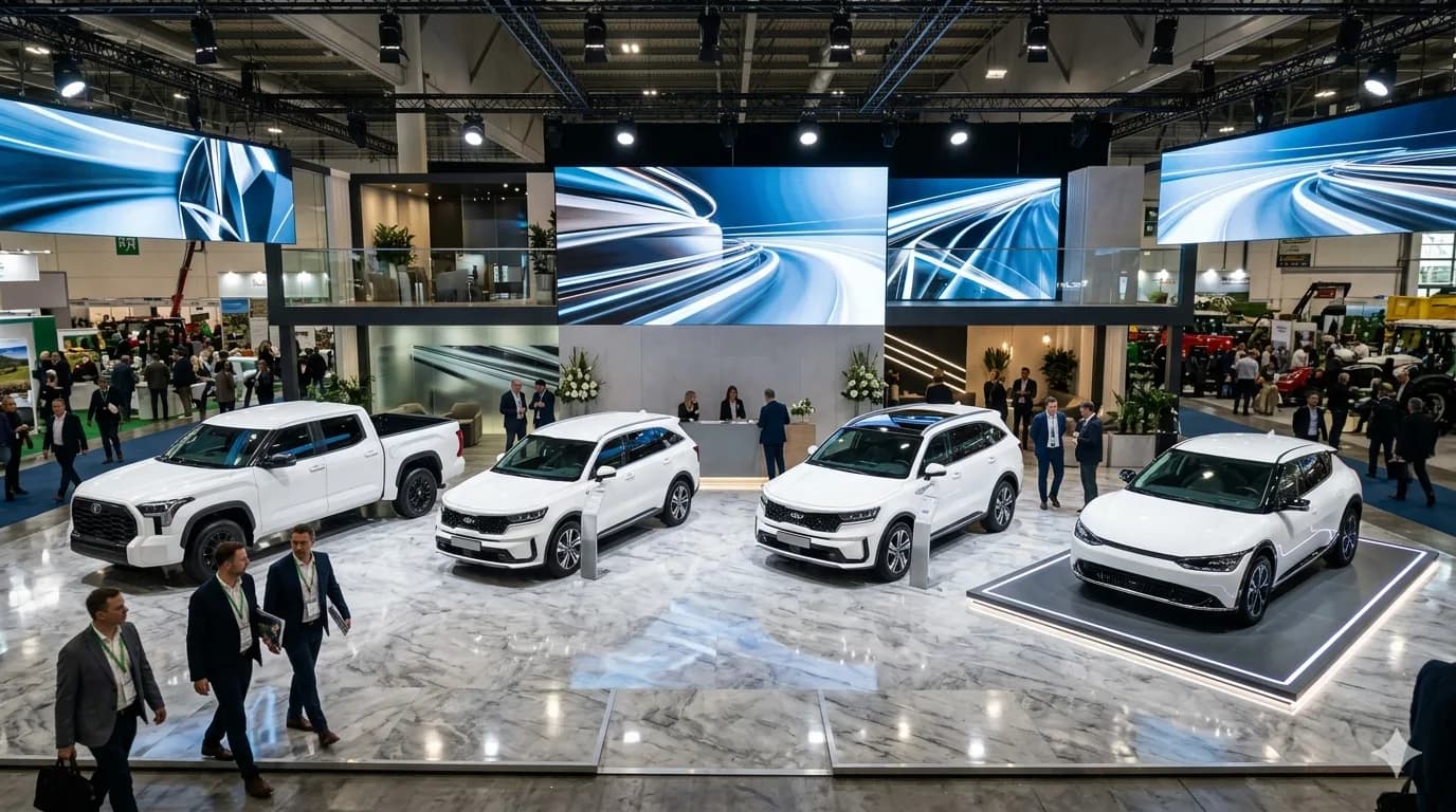 Kia au SIAM 2026 : 11 modèles exposés, du Tasman pick-up aux EV3, EV5 et EV6