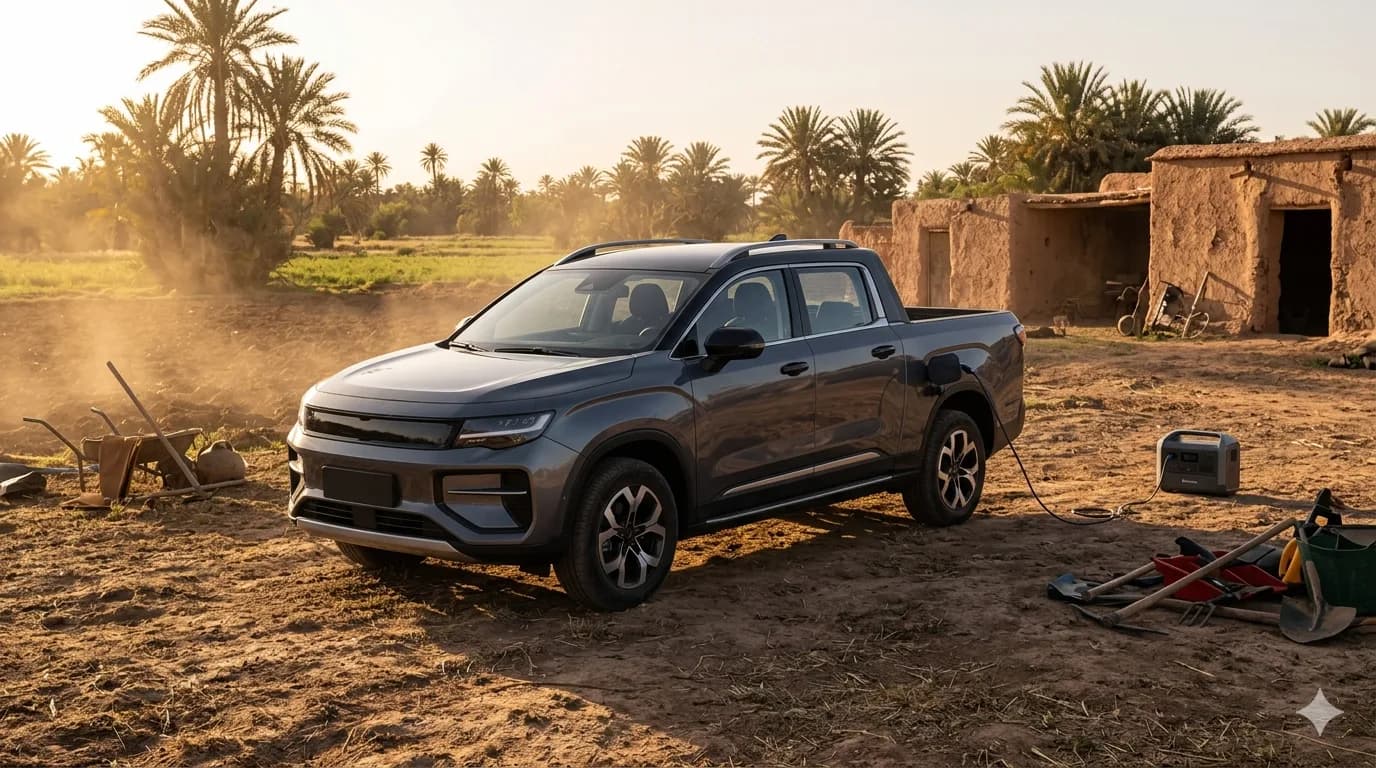 Riddara RD6 PHEV : le premier pick-up hybride rechargeable arrive au Maroc à 379 900 DH