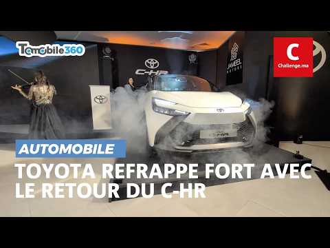 Toyota C-HR fait son grand retour au Maroc : une nouvelle ère hybride démarre