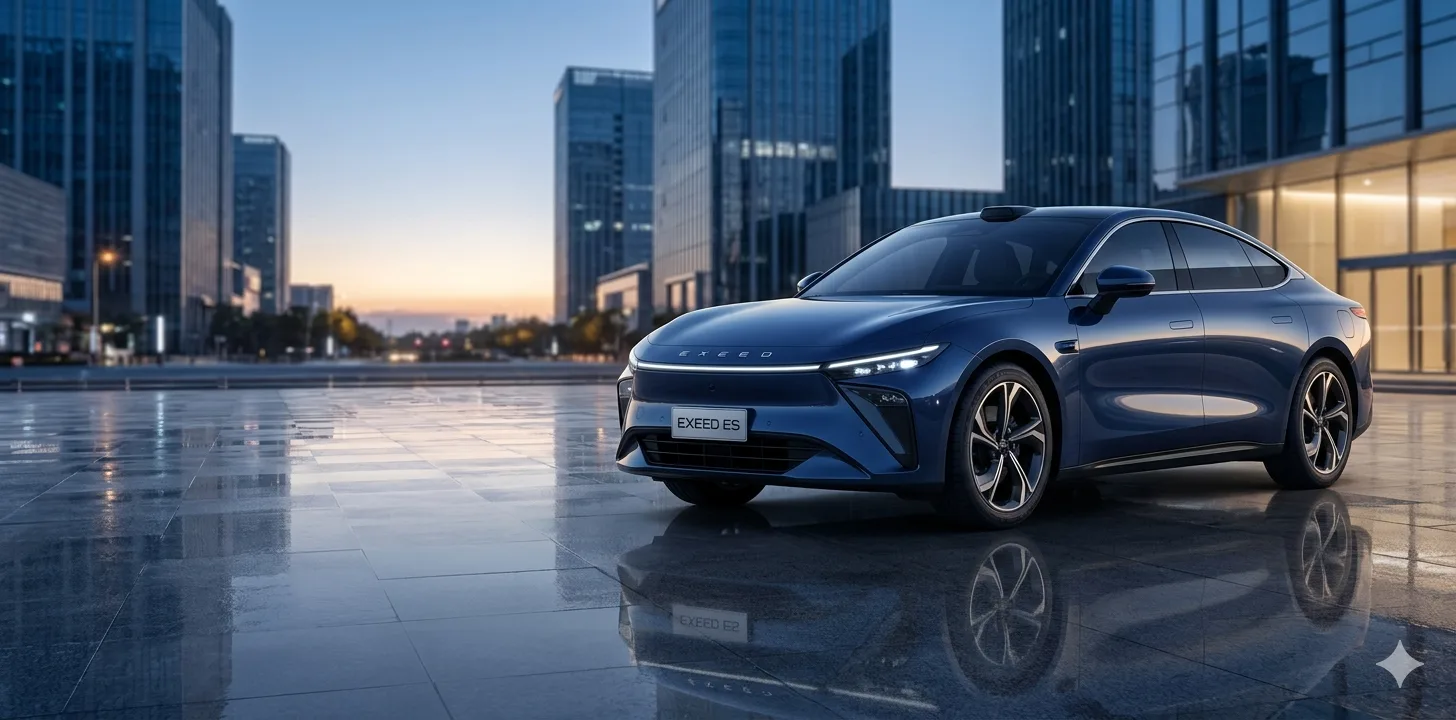 Exlantix ES — berline électrique disponible au Maroc